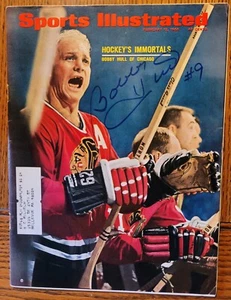 Bobby Hull, Autographed Sports Illustrated Magazine, February 12, 1968 - Picture 1 of 4