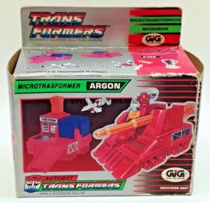 TRANSFORMERS GIG HOT HOUSE ARGON MICROMASTERS AUTOROBOT VINTAGE 1988 NEW IN BOX - Picture 1 of 5