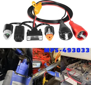 493033 Cable adaptador de diagnóstico Cummins alemán de 3 pines de 3 pines para Nexiq USB Link 2 - Imagen 1 de 24