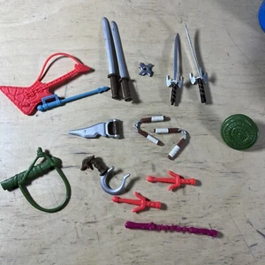 Vintage Lot of Teenage Mutant Ninja Turtles TMNT Accessories - Picture 1 of 4
