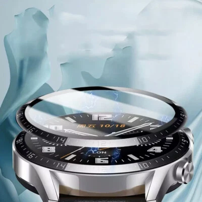 For Huawei Watch GT2 46mm Watch Curved Film Full Screen Protector Skin Cover CA - Image 1 of 4