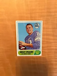 TOPPS FOOTBALL 1968 #104 MILT PLUM!! (N) SPEDIZIONE 1€!! - Foto 1 di 2