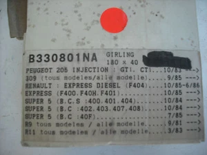 Brake Shoe / Zapatas de Freno Peugeot 205 Gti-Cti / Renault Super 5-R9-R11 - Imagen 1 de 1