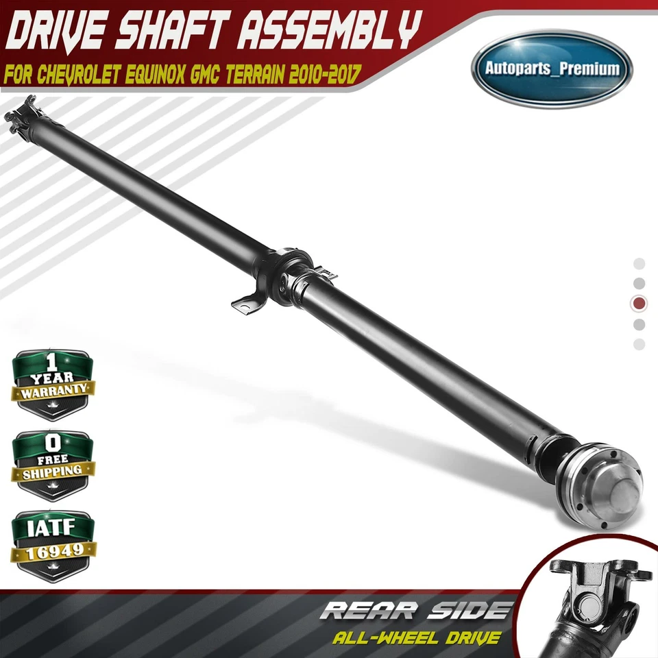 Conjunto de eje de transmisión trasero para Chevy Equinox 08-17 GMC Terrain Pontiac AWD Foto 1 de 4
