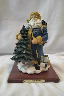 Винтажный NHL St Louis Blues Santa первый в ограниченной серии от The Memory Company - Изображение 1 из 4