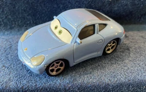 DISNEY PIXAR SALLY DIE-CAST CARS 3 MOVIE BLUE PORSCHE SEDAN EXC!!! - Picture 1 of 7