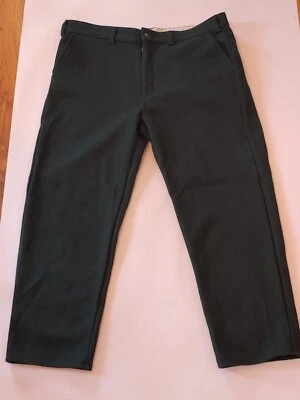 Vintage Big Bill Wool 8 Points Mens sz 44x31  Suspender Ready Green Woodsman - Image 1 of 4