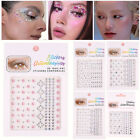 Acryl-Strass-Aufkleber Augen-Make-Up-Aufkleber Liebes-Diamant-Aufkleber ˇ