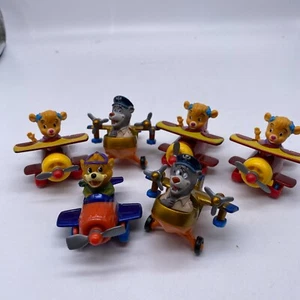 Vintage Lot of 6 McDonald's Disney TAILSPIN Diecast Toy Planes - Picture 1 of 6