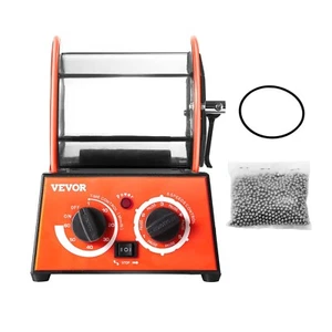 LUCIDATRICE PER GIOIELLI METALLI DA BANCO 5 VELOCITÀ 60W CAPIENZA DEL BARILE 5KG - Imagen 1 de 12