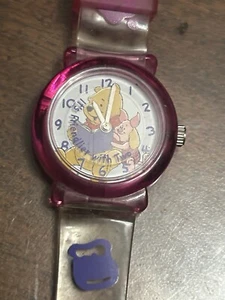 Timex Disney Winnie Puuh Uhr Ferkel Damen Mädchen rosa - Bild 1 von 4