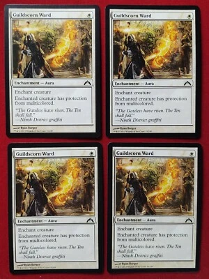 MTG 4x Guildscorn Ward x4 NM Gatecrash Magic Playset - Image 1 of 2