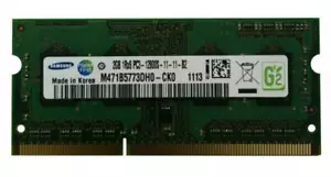 Barrette Mémoire de 2GB DDR3 SODIMM PC3-12800 1600MHz, 10600 Mhz, - Foto 1 di 1