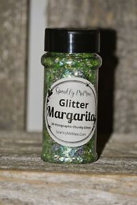 Sparkly MeMaw 2oz oz 2 oz. 2oz. Glitter Bottle - Margarita - Green - New