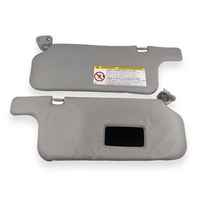 Par de parasol gris vinilo para conductor y pasajero Toyota RAV4 1996-2000 Foto 1 de 4