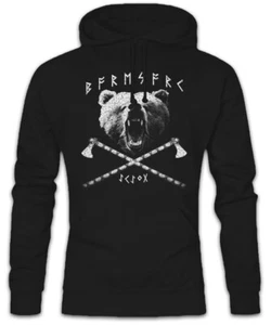 Baresark V Hoodie Kapuzenpullover Wikinger Germanen Vikings Walhalla Krieger - Picture 1 of 1