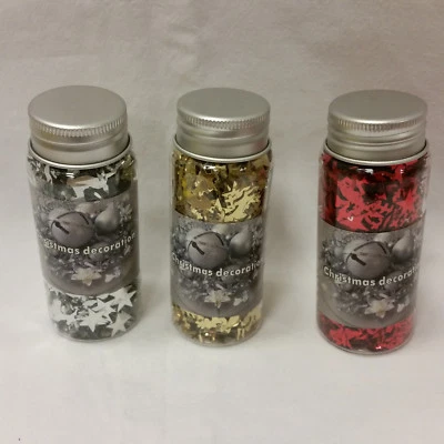 JEAN PRODUCTS Scatter Table Decor Glitter Angel Star Ice Crystal Reindeer Christmas Decor X-mas