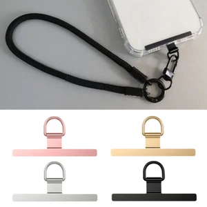 Stainless Steel Phone Tether Tab For Cell Phone Lanyard Gasket Phone Cord Patch - Picture 1 of 17