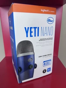 Logitech Blue Yeti Nano Microphone USB Gaming Podcasting Neuf 129€ - Photo 1/6