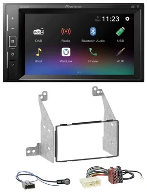 Pioneer DAB MP3 2DIN Bluetooth USB Autoradio für Nissan Pathfinder 07-13 - Bild 1 von 4