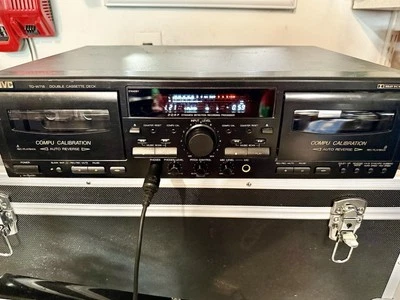 JVC TD-W718 Hi-Fi Stereo Double Cassette Tape Deck & Recorder TESTED - Image 1 of 4