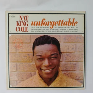 Nat King Cole Unforgettable 1972 Vinyl Album Capitol - Bild 1 von 5