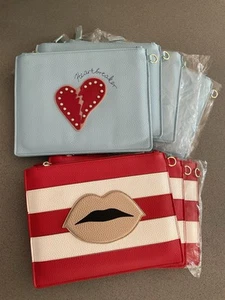 Iphoria Täschchen/Clutches Konvolut Set 7 Stück „Heartbreaker“/ Lippen - Bild 1 von 6