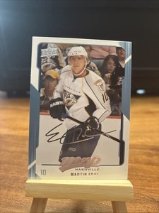 2008-09 Upper Deck MVP #166 Martin Erat Nashville Predators - Bild 1 von 2