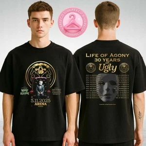 Life Of Agony 30 Years Of Ugly Tour Wien Österreich 5. November 2025 T-Shirt - Bild 1 von 5