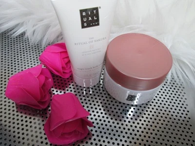 Rituals of Sakura Body Scrub PLUS Body Cream 2.3 fl oz. & 4.4 fl oz.Sexy Cherry - Image 1 of 4