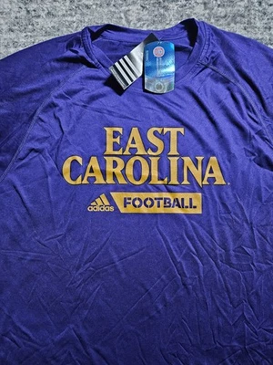 Camiseta de fútbol americano ECU East Carolina University Pirates Climalite Adidas talla XL Foto 1 de 4