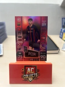 Topps Match Attax 2022/23 2023 Pedri Red Ray Barcelona Limited Edition (804) - Bild 1 von 1