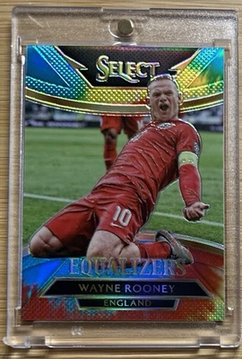 2015-16 Panini Select Soccer Wayne Rooney Tie Dye Equalizers 11/30 England - Image 1 of 4