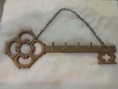 Vintage Brass Key Holder, 1960s 1970’s Era. - image 1 of 3
