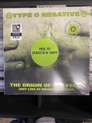 Type O Negative - Origin Of The Feces(Limited Green &Black Vinyl 2LP), 2022, Run - Image 1 of 3