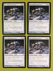 Porcelain Legionnaire x4 New Phyrexia 4x Magic the Gathering MTG - Picture 1 of 1