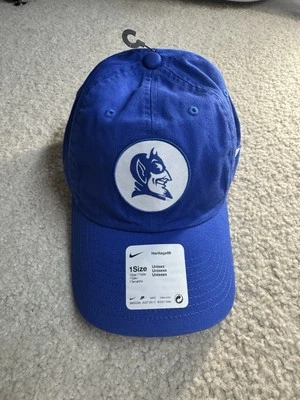 Nike Duke Blue Devils Heritage86 Adult Unisex Adjustable Cap Hat - Image 1 of 4