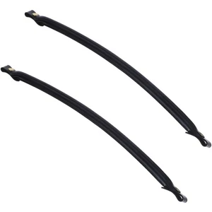 2 Stück Handtaschengriffe PU Griffe Riemen für Damen Handtasche (schwarz) - Bild 1 von 12