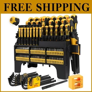 Multi-Functional 140-Piece Magnetic Screwdriver Set for Home & Professional Use - Picture 1 of 11