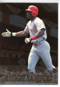 1996 Pacific October Moments #19 Reggie Sanders Reds - Picture 1 of 2
