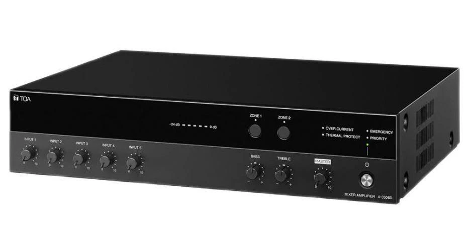 6x2 Zoning Mixer Amplifier 120W - A-3512D - Image 1 of 3