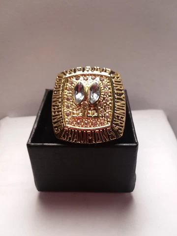 1984 WORLD CHAMPIONSHIP RING 49ners SUPER BOWL XIX JOE MONTANA Cover
