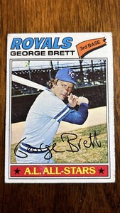 1977 Topps George Brett #580 Kansas City Royals HOF