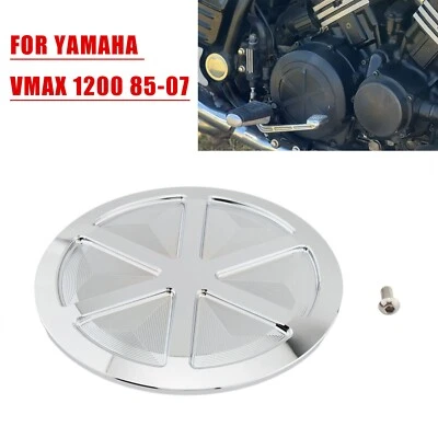 Хромированная алюминиевая декоративная крышка бокового двигателя для YAMAHA Vmax 1200 1985-2007 - Изображение 1 из 4