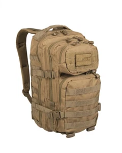 ZAINO TATTICO MILITARE ASSAULT BY MIL-TEC DA 30 LITRI DI COLORE COYOTE TAN - Picture 1 of 2
