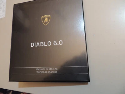 Lamborghini Diablo VT 6.0 Work Shop manual addendum Werkstatthandbuch  2000 - Bild 1 von 4