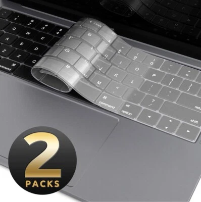 For Apple MacBook Air 2018 13 inch A1932 Clear Keyboard Cover Soft Silicon - US - Image 1 of 4