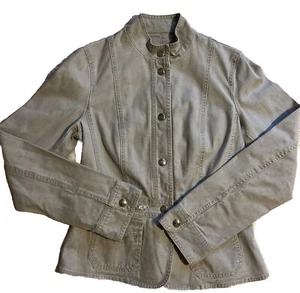 Weekend MaxMara Denim Gray Jacket Size 8UK - Picture 1 of 11