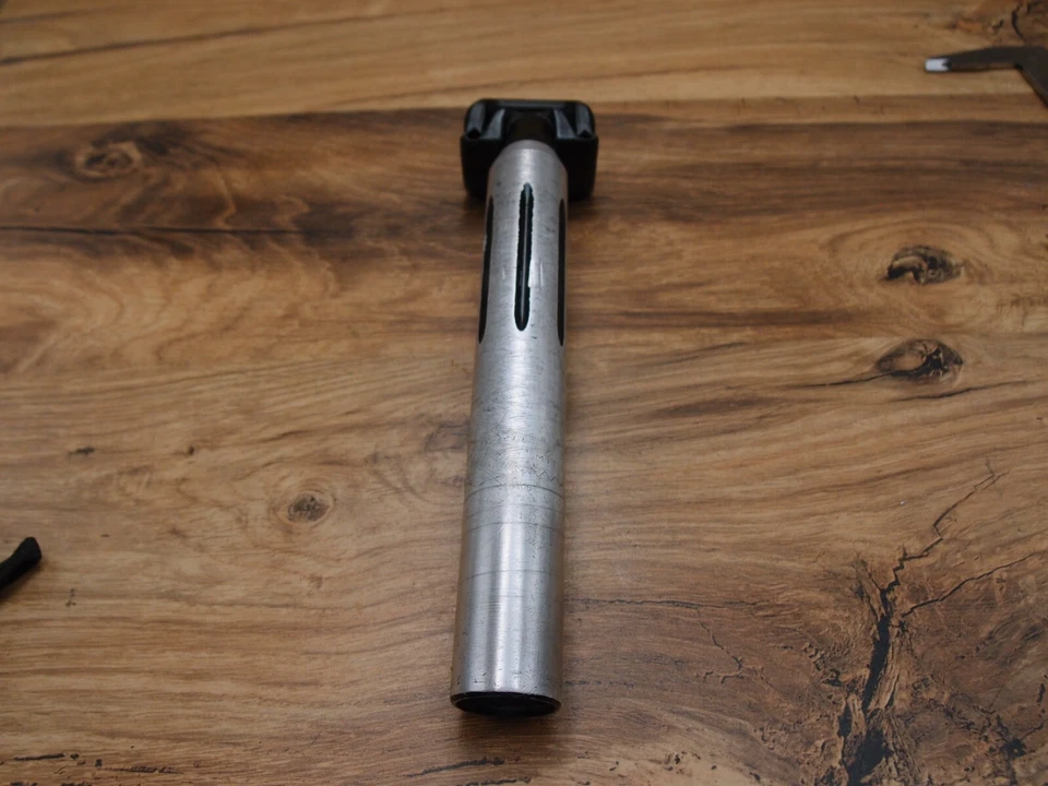 Tija de sillín lisa Gipiemme 27,2 mm años 90 vintage hecha en Italia para bicicleta de carretera Foto 1 de 4