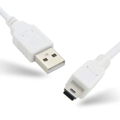 USB Data Cable for AA Garmin Mio Navman TomTom SAT NAV Mitac Road Angel white - Image 1 of 4